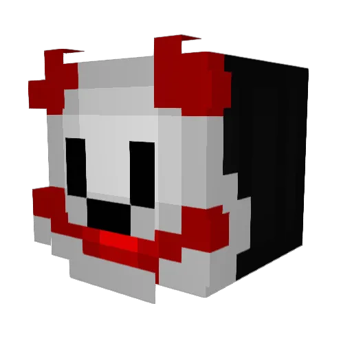 sadneZz_ Minecraft avatar head, 3D render