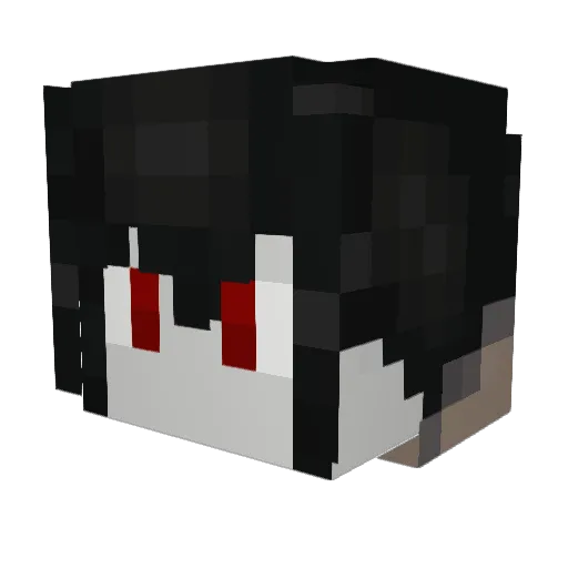 sadowman898 Minecraft avatar head, 3D render