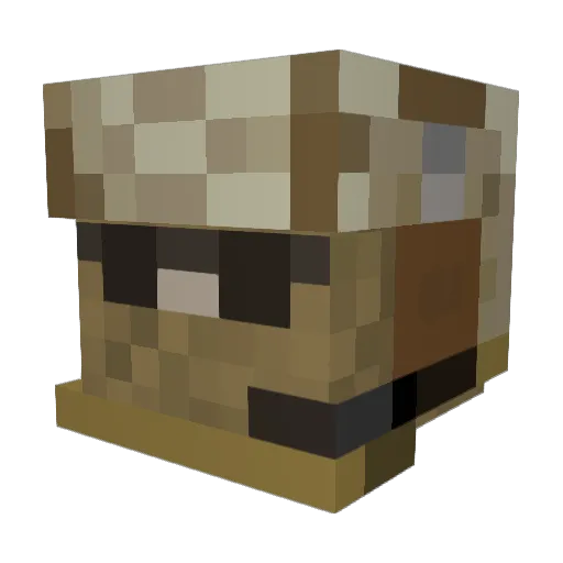 sadowwalker2010 Minecraft avatar head, 3D render