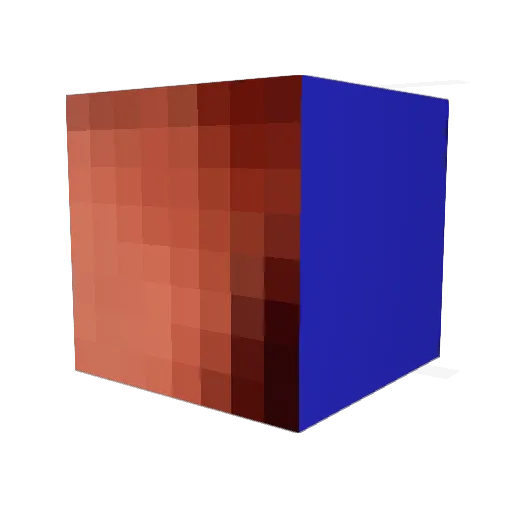 sadsanoj Minecraft avatar head, 3D render
