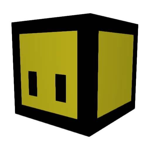 sadvbtvt Minecraft avatar head, 3D render