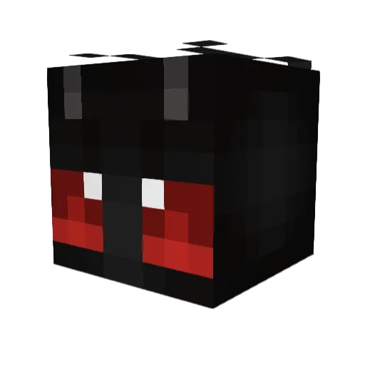 safarri Minecraft avatar head, 3D render