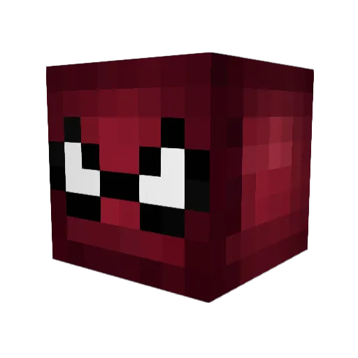 safz Minecraft avatar head, 3D render