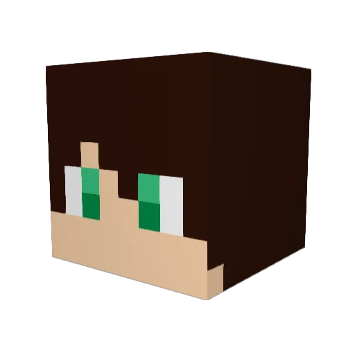 sagan_hartley Minecraft avatar head, 3D render