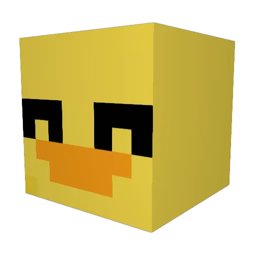 sage0217 Minecraft avatar head, 3D render