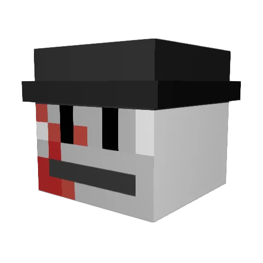sageeu Minecraft avatar head, 3D render