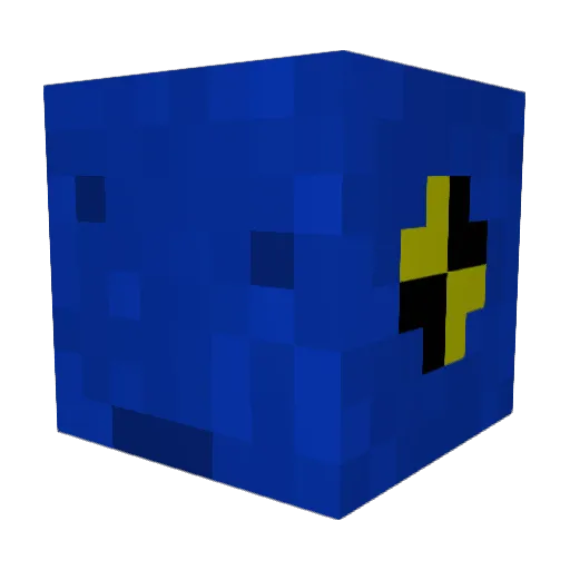 sagemz Minecraft avatar head, 3D render