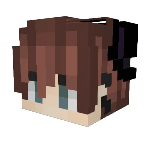 sages_nightmare Minecraft avatar head, 3D render