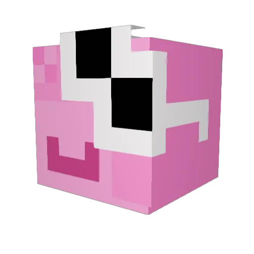 sagevsthemachine Minecraft avatar head, 3D render