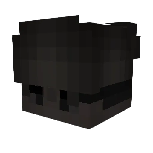 sagicia Minecraft avatar head, 3D render