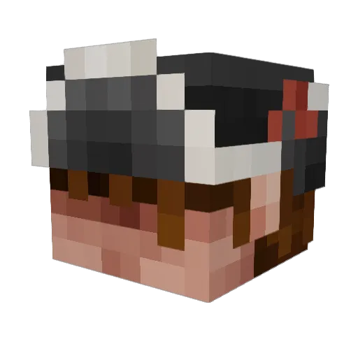 sagnut0831 Minecraft avatar head, 3D render