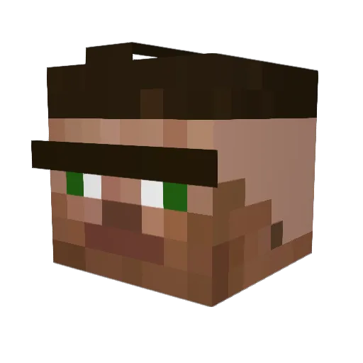 sahalala228 Minecraft avatar head, 3D render