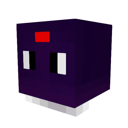 saharablond Minecraft avatar head, 3D render