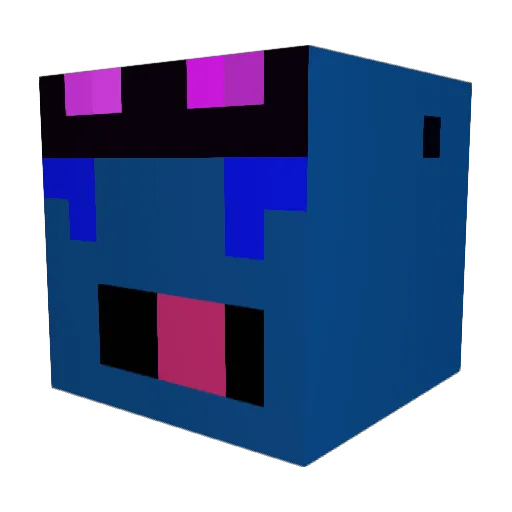 sahibyyy Minecraft avatar head, 3D render