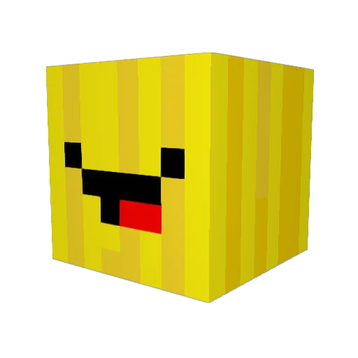 sai500 Minecraft avatar head, 3D render