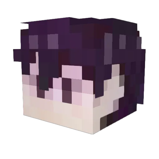 saikitensei2434 Minecraft avatar head, 3D render