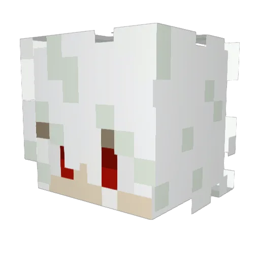 saikokylu Minecraft avatar head, 3D render