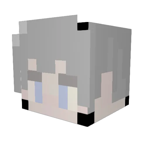 saikoro333 Minecraft avatar head, 3D render