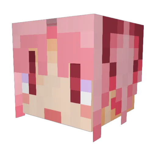 saikyou5648 Minecraft avatar head, 3D render