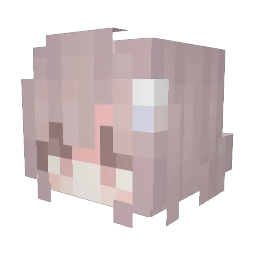 sailor_ximena Minecraft avatar head, 3D render