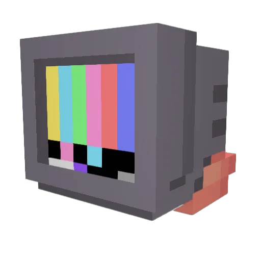 sailorveee Minecraft avatar head, 3D render