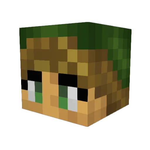 sailxrmoon Minecraft avatar head, 3D render