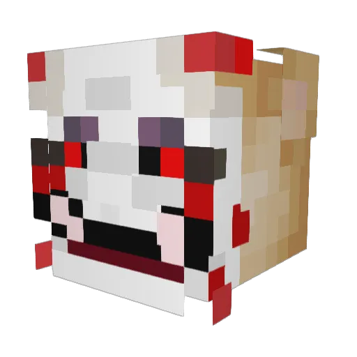 saintdoggo Minecraft avatar head, 3D render