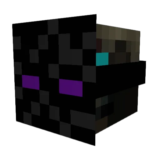 saintgod10 Minecraft avatar head, 3D render