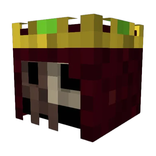 saintprayers Minecraft avatar head, 3D render