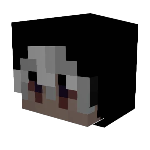 saiya666 Minecraft avatar head, 3D render