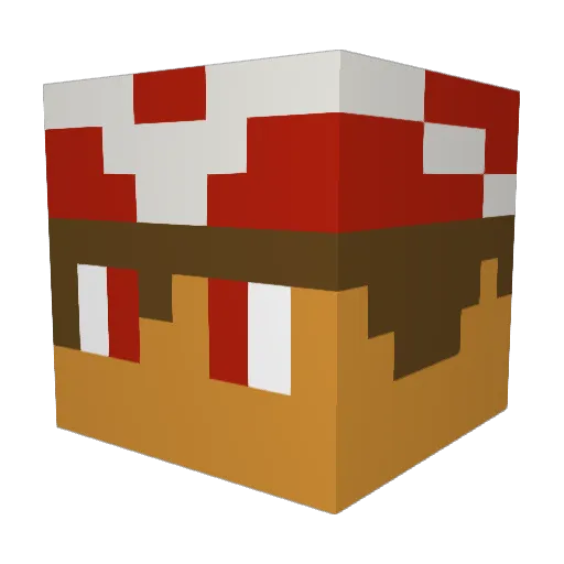 saiyedx Minecraft avatar head, 3D render