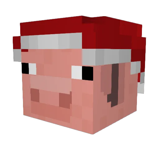 saj1717 Minecraft avatar head, 3D render