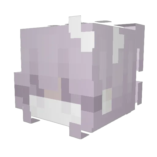 sajivato Minecraft avatar head, 3D render