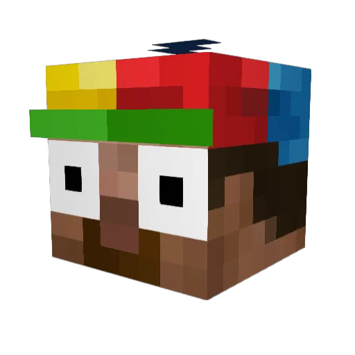 sajmonek17 Minecraft avatar head, 3D render