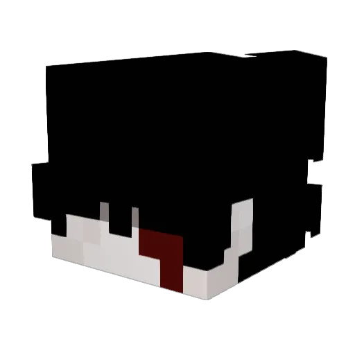 sakat1ch Minecraft avatar head, 3D render