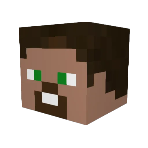 sakor792 Minecraft avatar head, 3D render