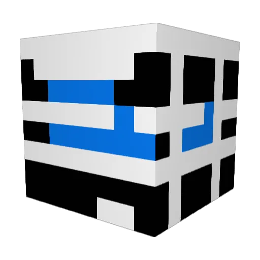 sakulannah Minecraft avatar head, 3D render
