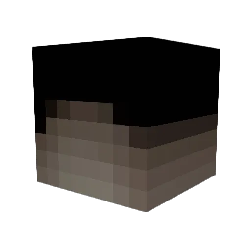 sakuruuh Minecraft avatar head, 3D render