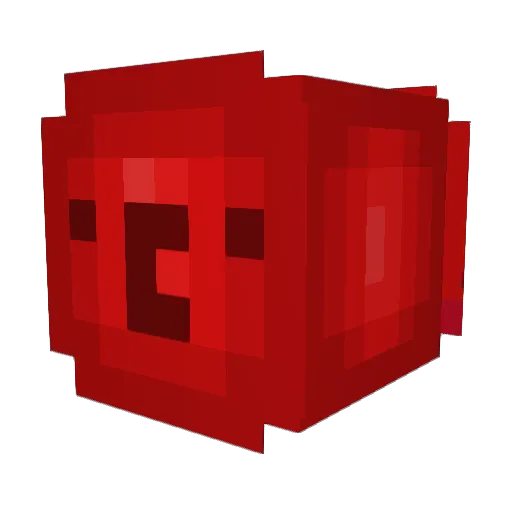 sakusaur Minecraft avatar head, 3D render