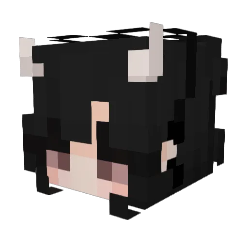 sakutaro398 Minecraft avatar head, 3D render