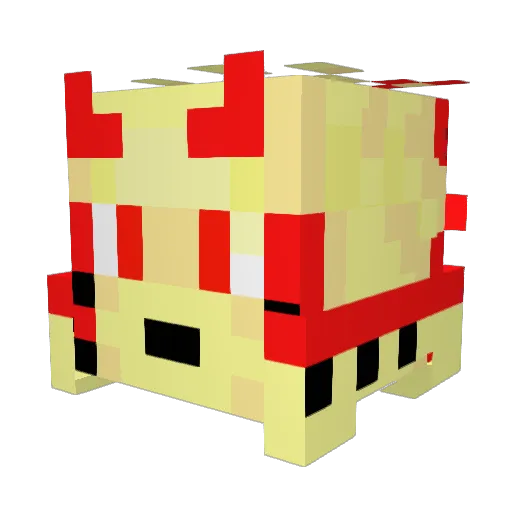 sakuya_81 Minecraft avatar head, 3D render