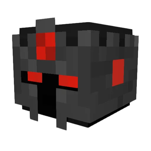 sakzorz Minecraft avatar head, 3D render