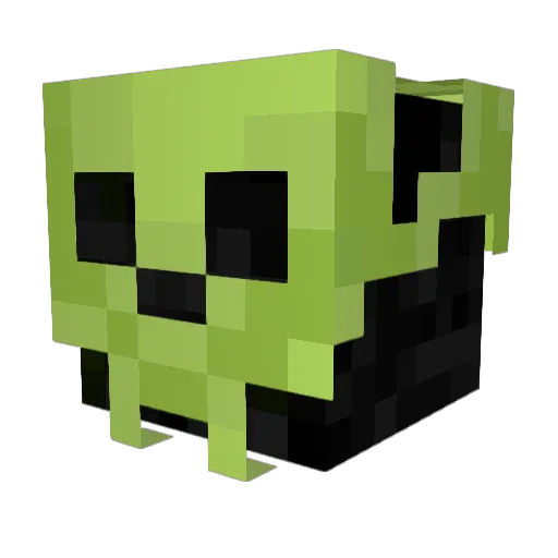 salalads Minecraft avatar head, 3D render