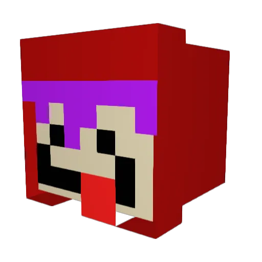 salamin777 Minecraft avatar head, 3D render