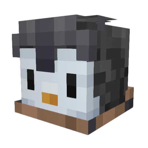 salatiel11c Minecraft avatar head, 3D render