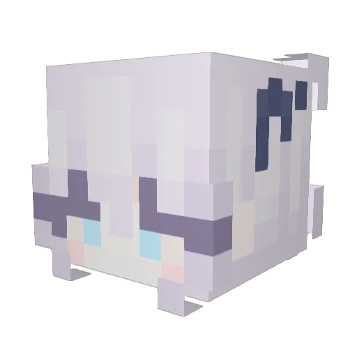 saleintsalt7675 Minecraft avatar head, 3D render