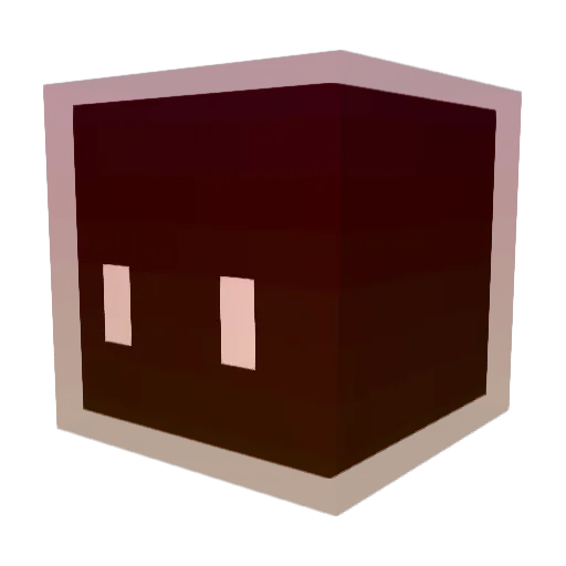 salesiodract Minecraft avatar head, 3D render