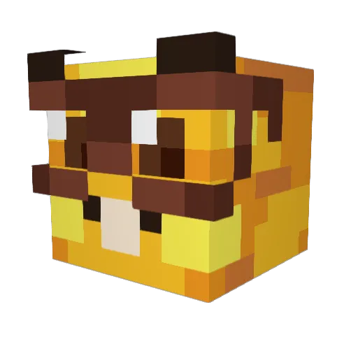 salgadin74 Minecraft avatar head, 3D render