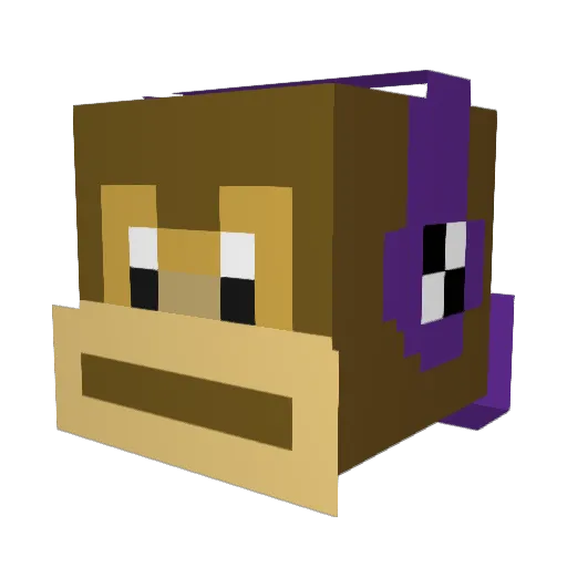 sallysally2 Minecraft avatar head, 3D render