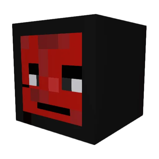 salman1211 Minecraft avatar head, 3D render